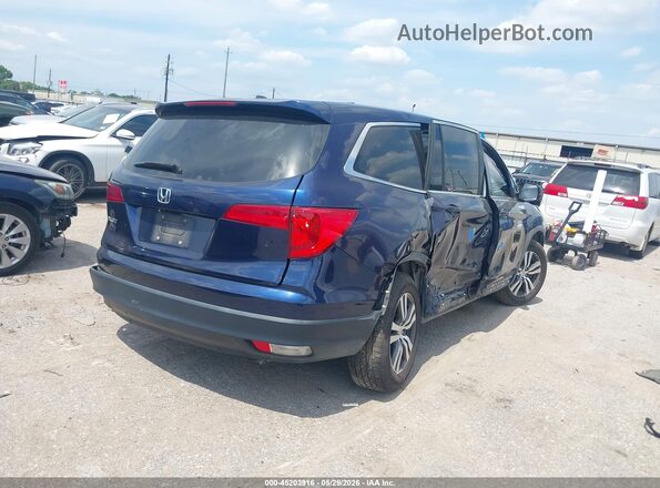 5FNYF5H36JB005431 2018 HONDA PILOT Blue Հետևի աջ