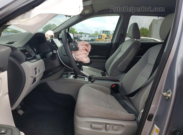 5FNYF5H38LB008964 2020 HONDA PILOT Silver Widok wnętrza z przodu