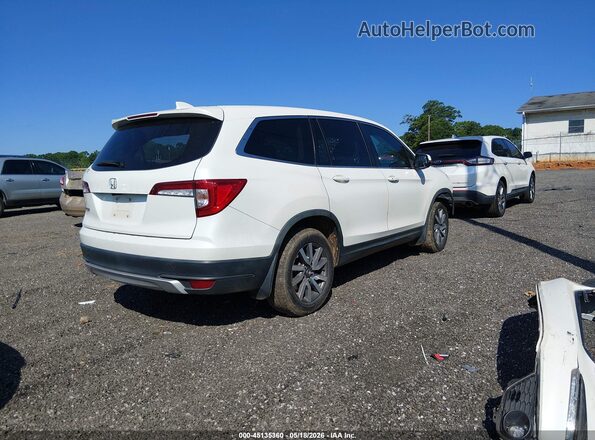 5FNYF5H3XKB029541 2019 HONDA PILOT White უკანა მარჯვენა