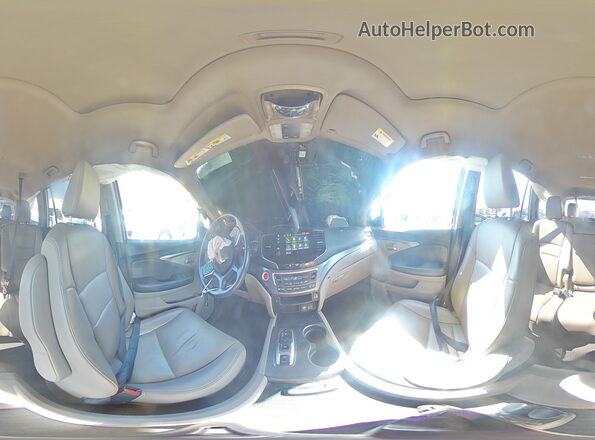 5FNYF5H50MB002871 2021 HONDA PILOT White 360 interior view