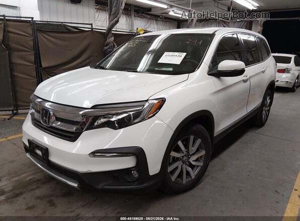 5FNYF5H50MB025678 2021 HONDA PILOT White Front left