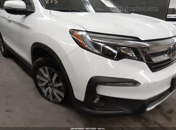5FNYF5H50MB025678 2021 HONDA PILOT White Front view