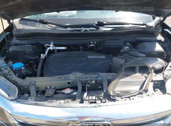 5FNYF5H51MB002684 2021 HONDA PILOT Blue Вид ззаду