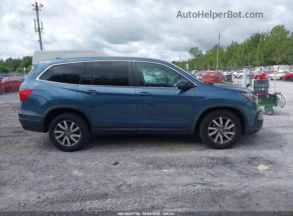 5FNYF5H53KB010556 2019 HONDA PILOT Синий 