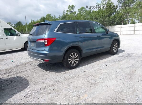 5FNYF5H53KB010556 2019 HONDA PILOT Синий 