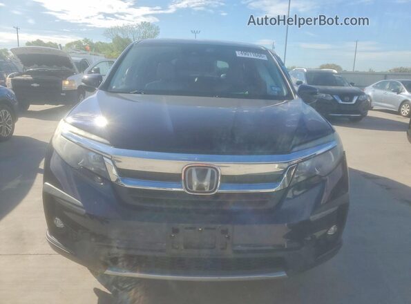 5FNYF5H53KB032234 2019 HONDA PILOT Blue Widok z przodu
