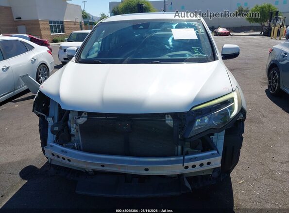 5FNYF5H54KB006645 2019 HONDA PILOT White Vista interior trasera