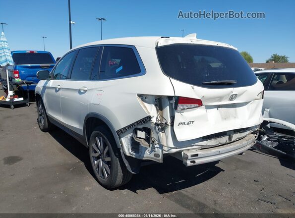 5FNYF5H54KB006645 2019 HONDA PILOT White 