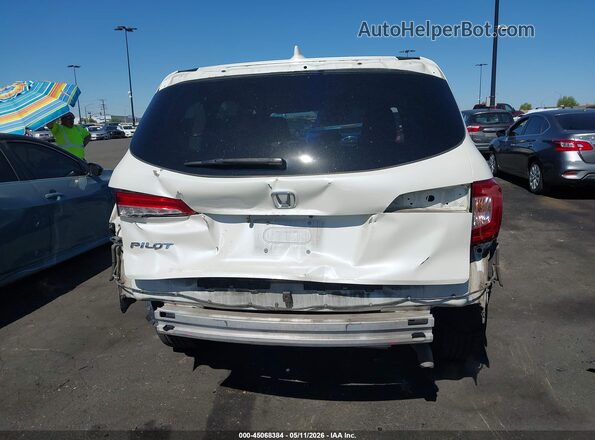 5FNYF5H54KB006645 2019 HONDA PILOT White Vista frontal