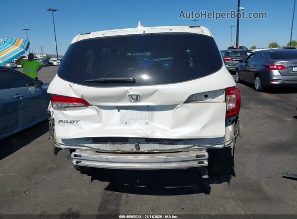 5FNYF5H54KB006645 2019 HONDA PILOT White 