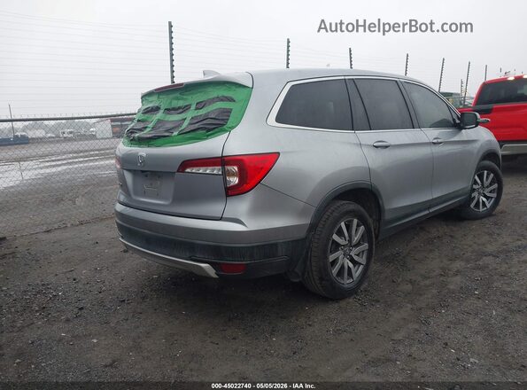 5FNYF5H54KB041945 2019 HONDA PILOT Silver 