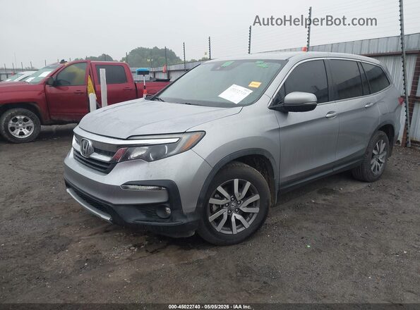 5FNYF5H54KB041945 2019 HONDA PILOT Silver 
