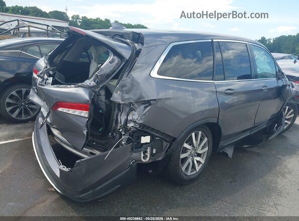 5FNYF5H54MB013002 2021 HONDA PILOT Gray უკანა მარჯვენა