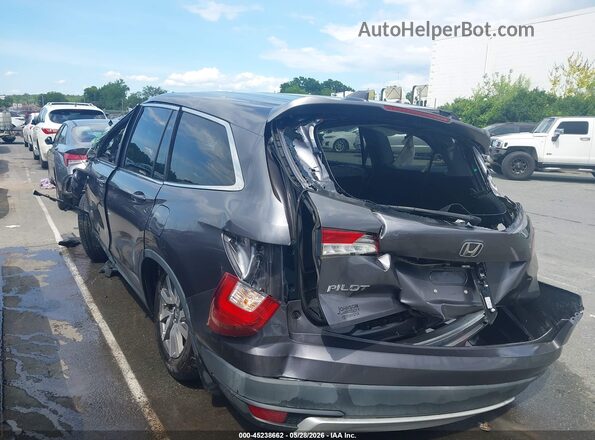 5FNYF5H54MB013002 2021 HONDA PILOT Gray უკანა მარცხენა