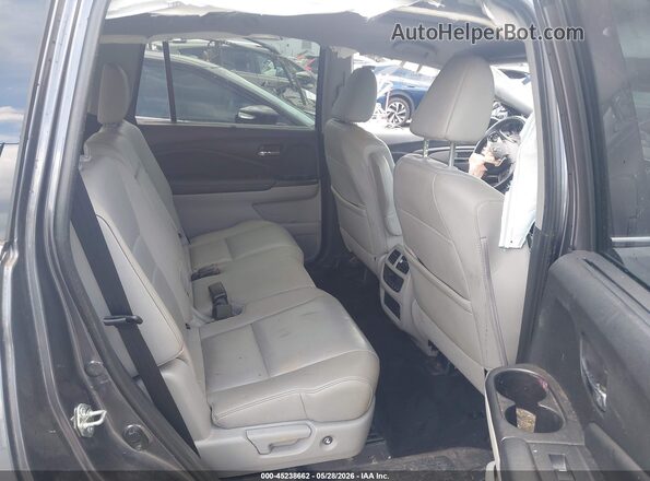 5FNYF5H54MB013002 2021 HONDA PILOT Gray VIN კოდის სტიკერის ხედი