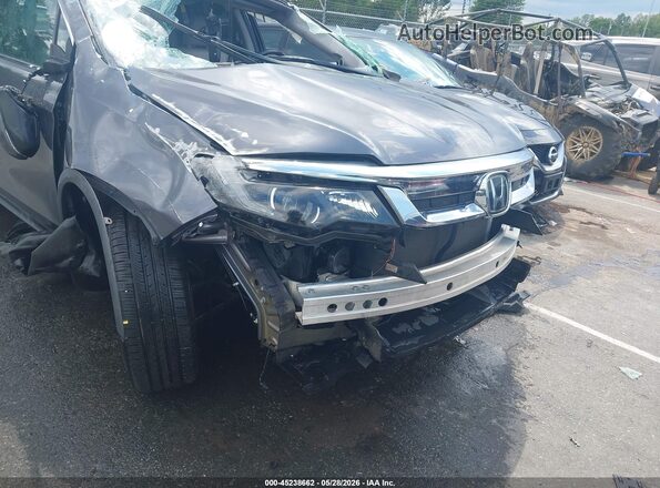 5FNYF5H54MB013002 2021 HONDA PILOT Gray წინა ხედი