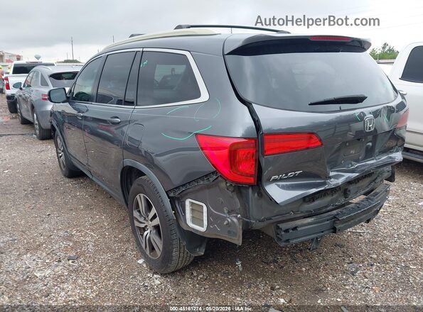 5FNYF5H55HB020191 2017 HONDA PILOT Gray Հետևի ձախ