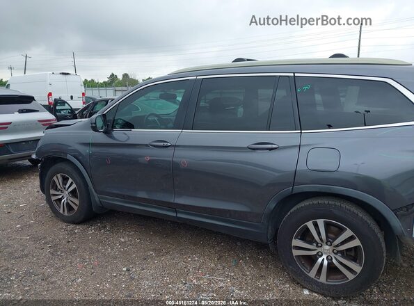 5FNYF5H55HB020191 2017 HONDA PILOT Gray 