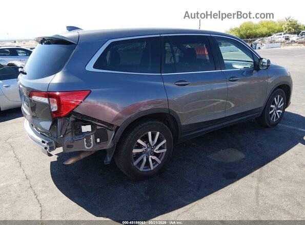 5FNYF5H56LB012660 2020 HONDA PILOT Gray Trasero derecho