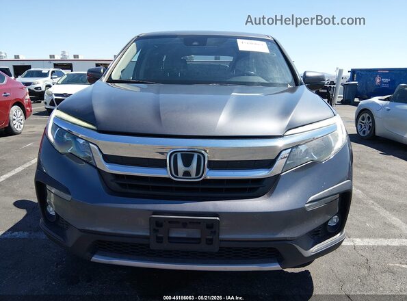 5FNYF5H56LB012660 2020 HONDA PILOT Gray Vista del cuadro de instrumentos