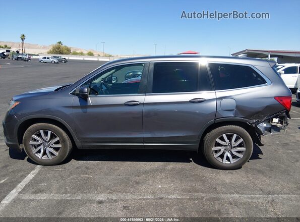 5FNYF5H56LB012660 2020 HONDA PILOT Gray Vista interior de 360 grados