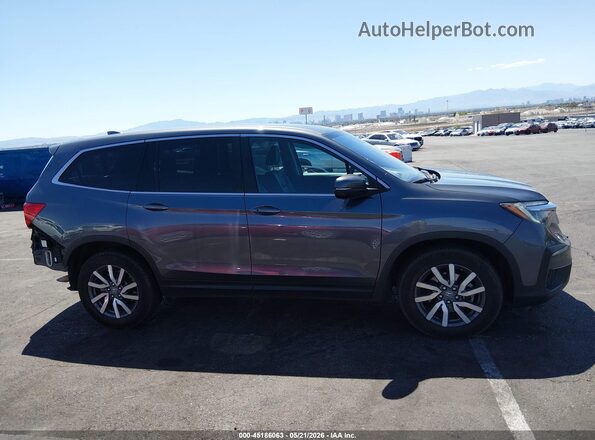 5FNYF5H56LB012660 2020 HONDA PILOT Gray Vista interior trasera