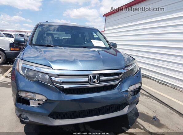 5FNYF5H57JB025110 2018 HONDA PILOT Blue 