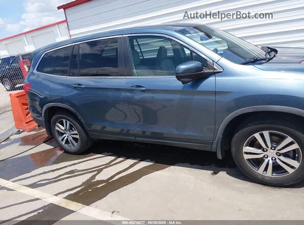 5FNYF5H57JB025110 2018 HONDA PILOT Blue 