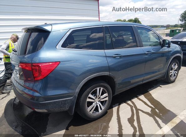 5FNYF5H57JB025110 2018 HONDA PILOT Blue 