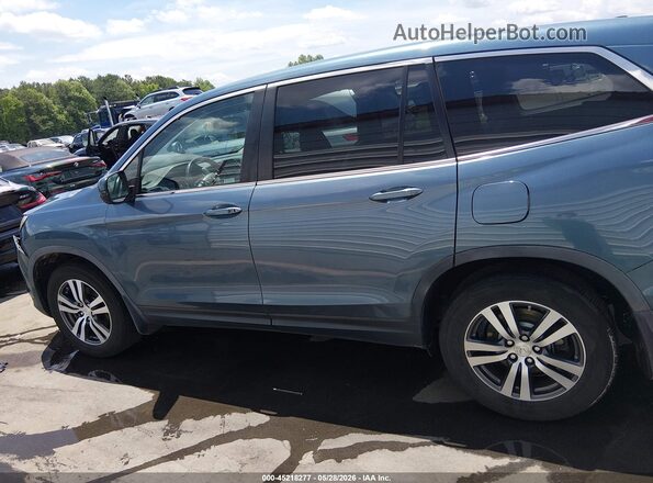 5FNYF5H57JB025110 2018 HONDA PILOT Blue 