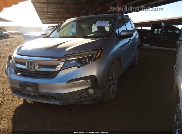 5FNYF5H58KB012691 2019 HONDA PILOT Silver Przód lewy
