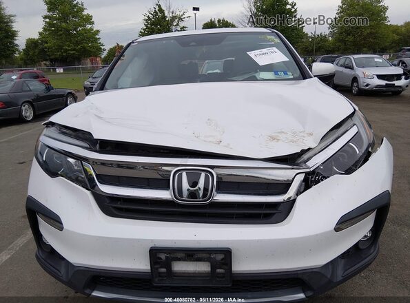 5FNYF5H58LB015303 2020 HONDA PILOT Белый Вид спереди