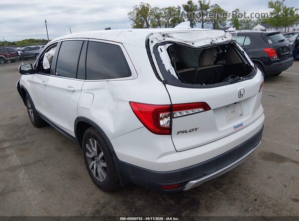 5FNYF5H58LB015303 2020 HONDA PILOT Белый Задняя левая четверть