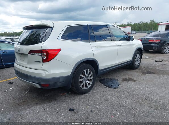 5FNYF5H5XKB030061 2019 HONDA PILOT White Tył prawy