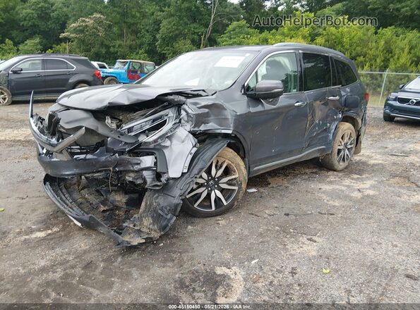 5FNYF5H62NB017804 2022 HONDA PILOT Серый Передняя левая четверть