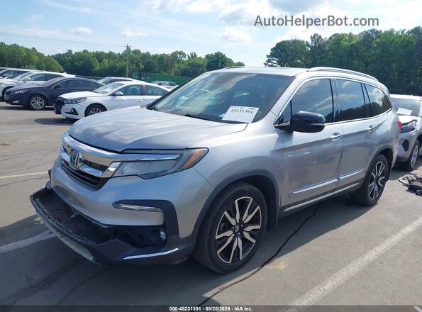 5FNYF5H64KB023101 2019 HONDA PILOT Silver Przód lewy