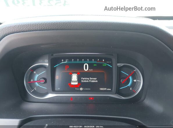 5FNYF5H64KB023101 2019 HONDA PILOT Silver Widok tylnych siedzeń