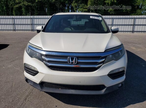 5FNYF5H73HB016903 2017 HONDA PILOT Белый 