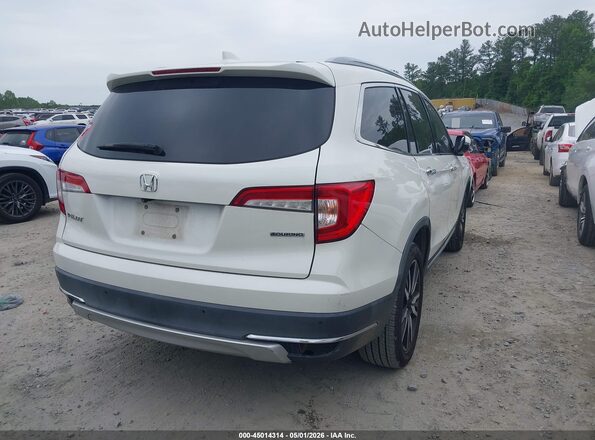 5FNYF5H90KB018150 2019 HONDA PILOT White Trasero derecho