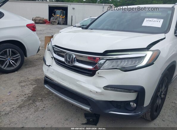 5FNYF5H90KB018150 2019 HONDA PILOT White Vista frontal