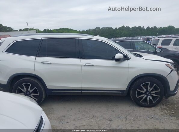5FNYF5H90KB018150 2019 HONDA PILOT White Vista interior trasera