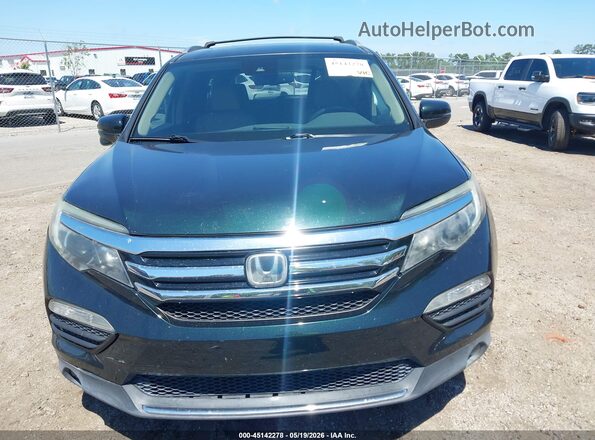 5FNYF5H92HB018577 2017 HONDA PILOT Зеленый Вид щитка приборов