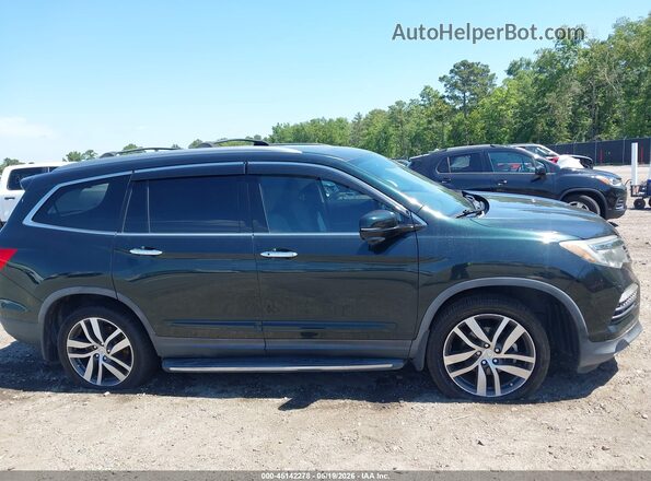 5FNYF5H92HB018577 2017 HONDA PILOT Зеленый Вид задней части салона