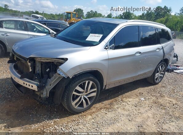 5FNYF5H93HB007166 2017 HONDA PILOT Gray Front left