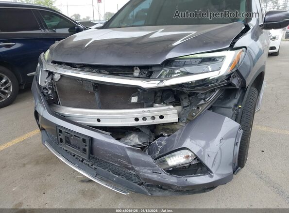 5FNYF5H93JB030145 2018 HONDA PILOT Gray წინა ხედი