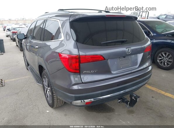 5FNYF5H93JB030145 2018 HONDA PILOT Gray უკანა მარცხენა