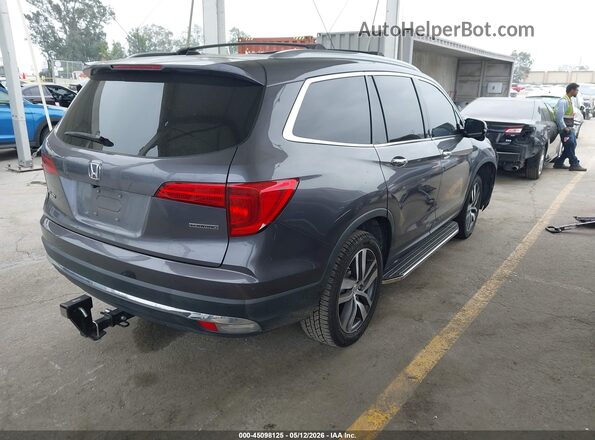 5FNYF5H93JB030145 2018 HONDA PILOT Gray უკანა მარჯვენა