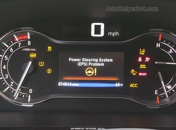 5FNYF5H93JB030145 2018 HONDA PILOT Gray 