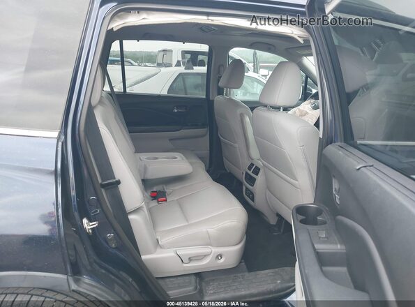 5FNYF5H94JB017016 2018 HONDA PILOT Dark Blue Widok naklejki z numerem VIN