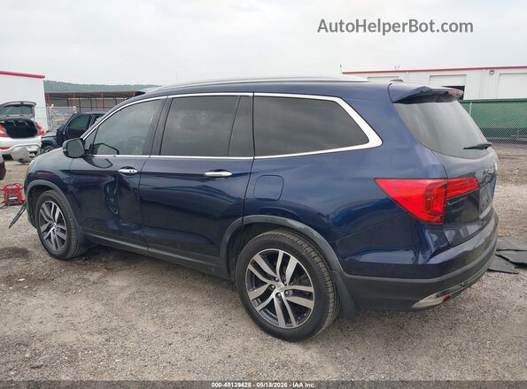 5FNYF5H94JB017016 2018 HONDA PILOT Dark Blue Widok wnętrza 360 stopni
